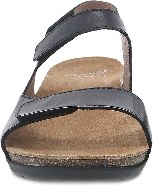Dansko Women's Ronda Cork Sandals Black Dansko Women's Ronda Cork Sandals Black