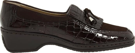 Ara Women's Rachel Loafer Brown Croc Ara Women's Rachel Loafer Brown Croc