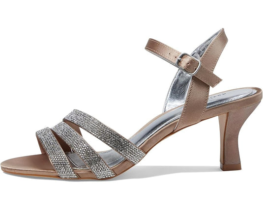 David Tate Women's Trio Evening Sandal Champayne David Tate Women's Trio Evening Sandal Champayne