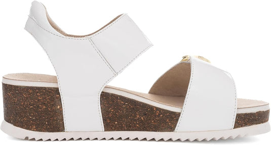 ARA Women Nora | Norderney Wedge Sandal White ARA Women Nora | Norderney Wedge Sandal White