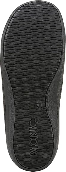 Vionic Unwind Clog Men's Slipper Black Vionic Unwind Clog Men's Slipper Black