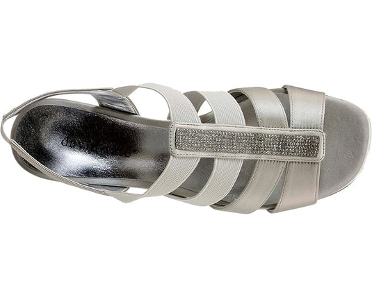 David Tate Women's Eve Sandals Silver David Tate Women's Eve Sandals Silver