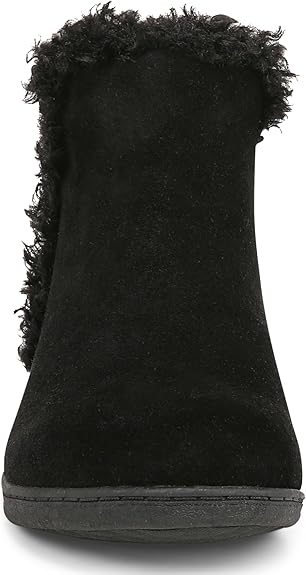 Vionic Unwind Booties Women's Black Suede