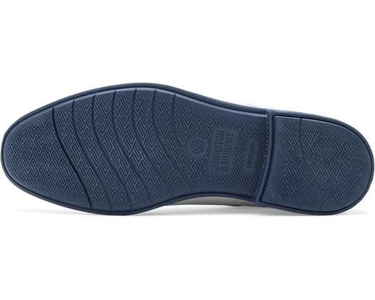 Johnston & Murphy Tyson Perfed Plain Toe Men's - White Johnston & Murphy Tyson Perfed Plain Toe Men's - White