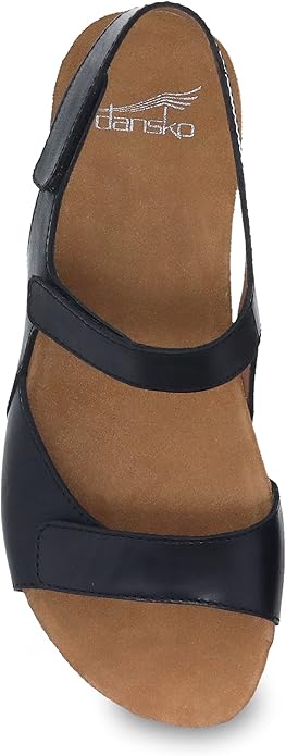 Dansko Women's Ronda Cork Sandals Black Dansko Women's Ronda Cork Sandals Black