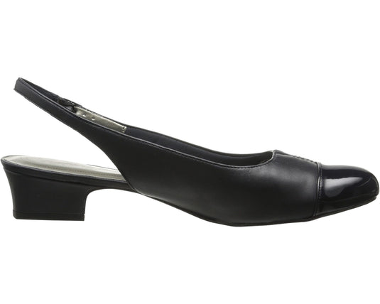 Trotters Women's Dea Slingback Sandals Navy Combo Trotters Women's Dea Slingback Sandals Navy Combo