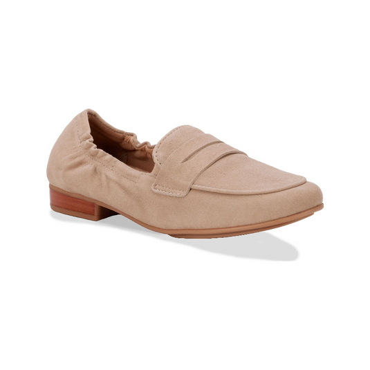 Ros Hommerson Women's Trish Loafer Light Taupe Kid Suede Ros Hommerson Women's Trish Loafer Light Taupe Kid Suede