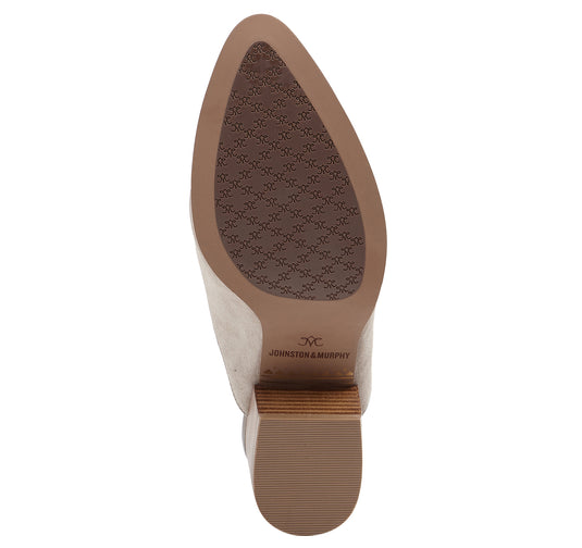 Johnston & Murphy Women's Trista Mule Taupe suede Johnston & Murphy Women's Trista Mule Taupe suede