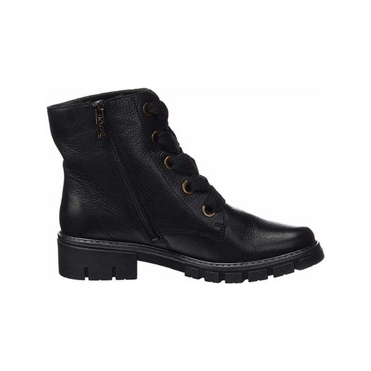 Ara Women's Dover Ankle Lace Boots Black Leather Ara Women's Dover Ankle Lace Boots Black Leather