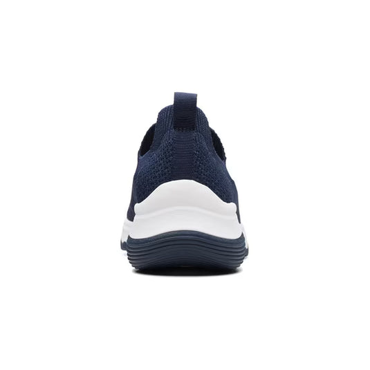 Clarks Blue's Circuit Path Navy Knit Women's Casual Wear Clarks Blue's Circuit Path Navy Knit Women's Casual Wear