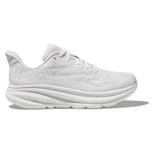 Hoka One One Men's Clifton 9 Sneaker White/White Hoka One One Men's Clifton 9 Sneaker White/White