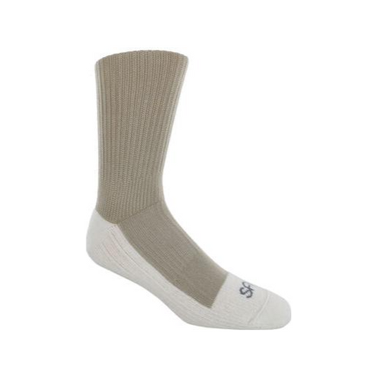 SAS Diabetic Crew Socks - Khaki SAS Diabetic Crew Socks - Khaki