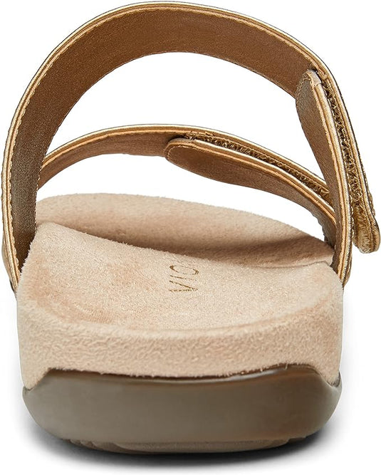 Vionic Women's Randi Leather Gold Vionic Women's Randi Leather Gold