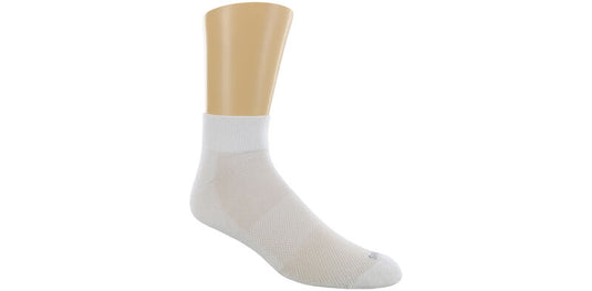 SAS QTR Crew Women's Socks - White - Medium SAS QTR Crew Women's Socks - White - Medium