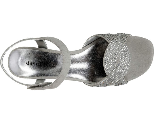 David Tate Women's RAIN Sandals Silver David Tate Women's RAIN Sandals Silver