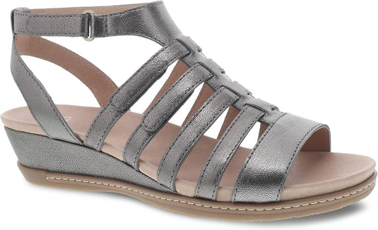 Dansko Women's Athena Sandals Pewter Dansko Women's Athena Sandals Pewter