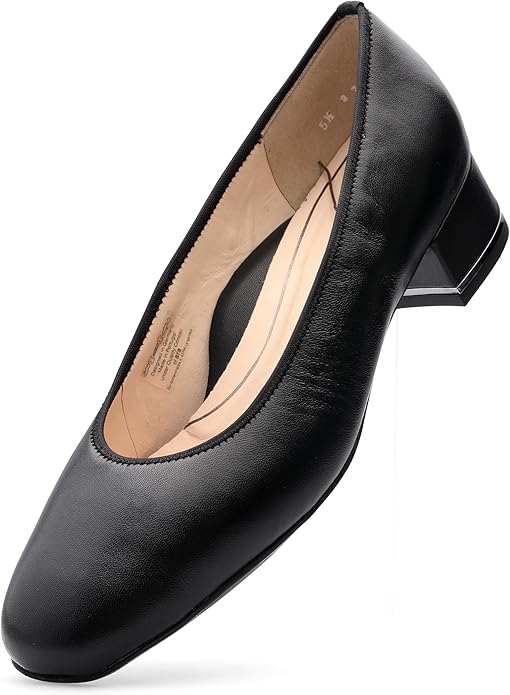 Ara Women's Graz Block Heel Black Nappa Ara Women's Graz Block Heel Black Nappa