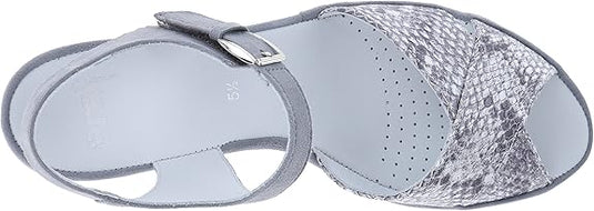 ARA Women's Cadence Dress Sandal Grey Snake ARA Women's Cadence Dress Sandal Grey Snake