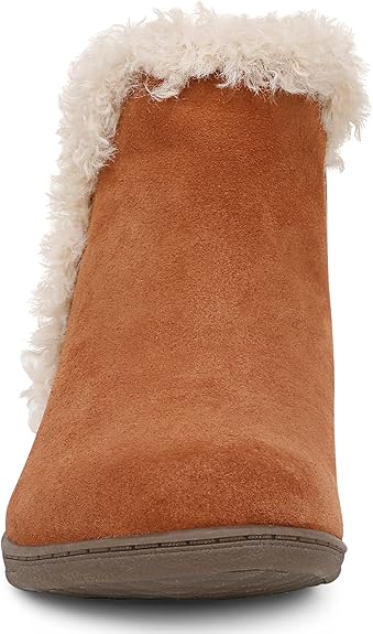 Vionic Unwind Booties Women's Tan Suede Vionic Unwind Booties Women's Tan Suede