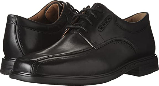 Clarks Men's Unkenneth Way Black Leather Clarks Men's Unkenneth Way Black Leather