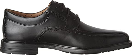 Clarks Men's Unkenneth Way Black Leather Clarks Men's Unkenneth Way Black Leather
