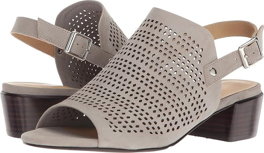 VANELi Women's Cadena Heel Sandal Taupe Nubuck