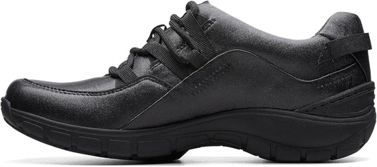 Clarks Women's Wave Range Ap Sneaker Black Clarks Women's Wave Range Ap Sneaker Black