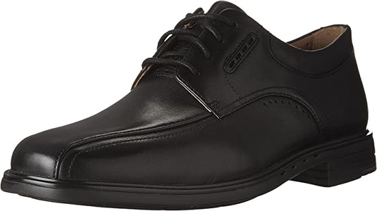 Clarks Men's Unkenneth Way Black Leather Clarks Men's Unkenneth Way Black Leather