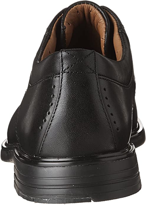 Clarks Men's Unkenneth Way Black Leather Clarks Men's Unkenneth Way Black Leather