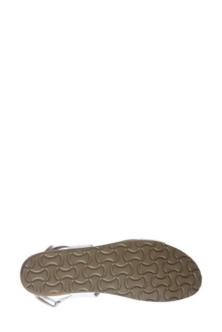 Naot Women's Lisa Hook & Loop Back Strap Sandals White Leather Naot Women's Lisa Hook & Loop Back Strap Sandals White Leather