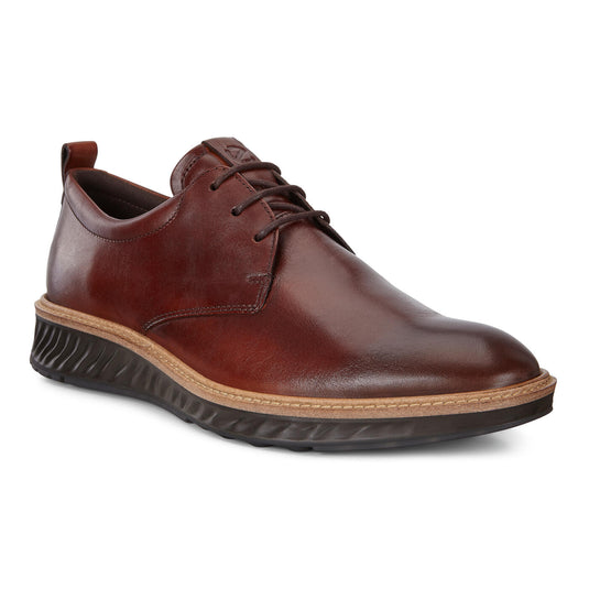 Ecco Men's St.1 Hybrid Plain Toe-Cognac Ecco Men's St.1 Hybrid Plain Toe-Cognac