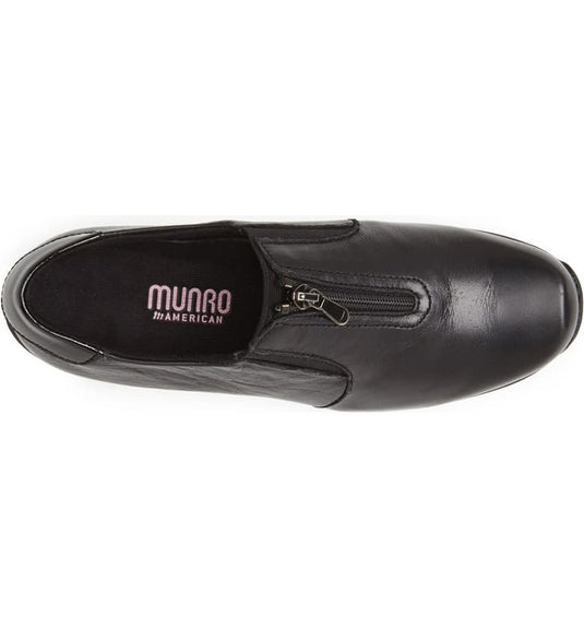 Munro Women's Berkley Travel Shoe Black Leather Munro Women's Berkley Travel Shoe Black Leather