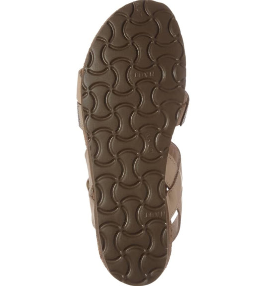 Naot Women's Krista Hook & Loop Sandals Champagne/Beige with Silver Rivets Naot Women's Krista Hook & Loop Sandals Champagne/Beige with Silver Rivets