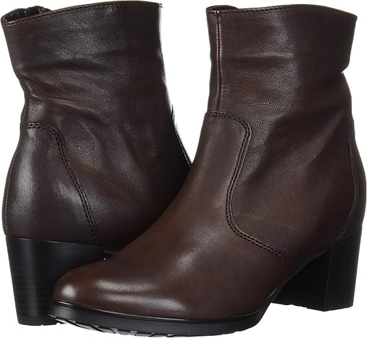 Ara Women's Fiorella (Florenze) Daytona Bootie Brown Leather