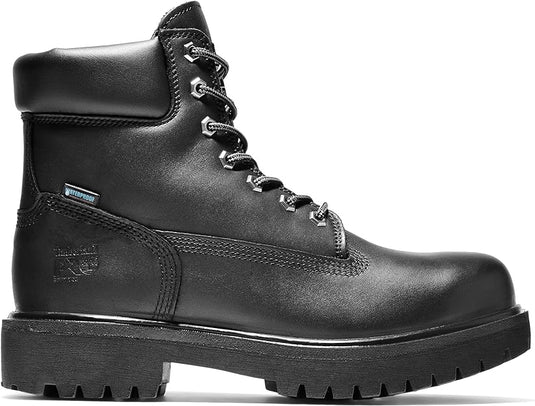 Timberland Men's Pro Direct Attach 6" Steel Toe Boots Black Timberland Men's Pro Direct Attach 6" Steel Toe Boots Black