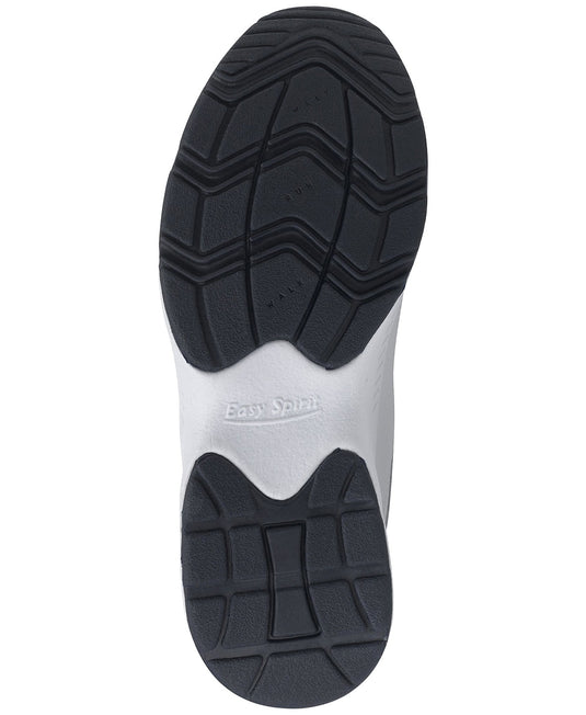 Easy Spirit Women's Romy Walking Shoes White/Navy Leather Easy Spirit Women's Romy Walking Shoes White/Navy Leather