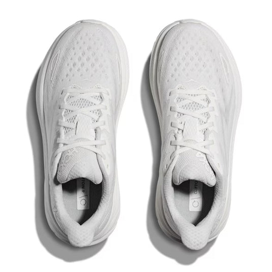 Hoka One One Men's Clifton 9 Sneaker White/White Hoka One One Men's Clifton 9 Sneaker White/White