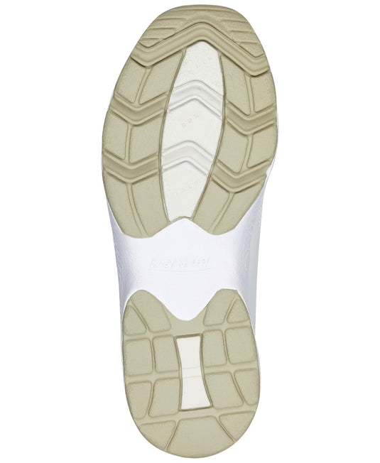 Easy Spirit Women's Romy Walking Shoes White/Grey Leather Easy Spirit Women's Romy Walking Shoes White/Grey Leather