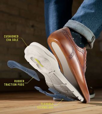 Florsheim Men's Frenzi Wingtip Oxford Black Florsheim Men's Frenzi Wingtip Oxford Black