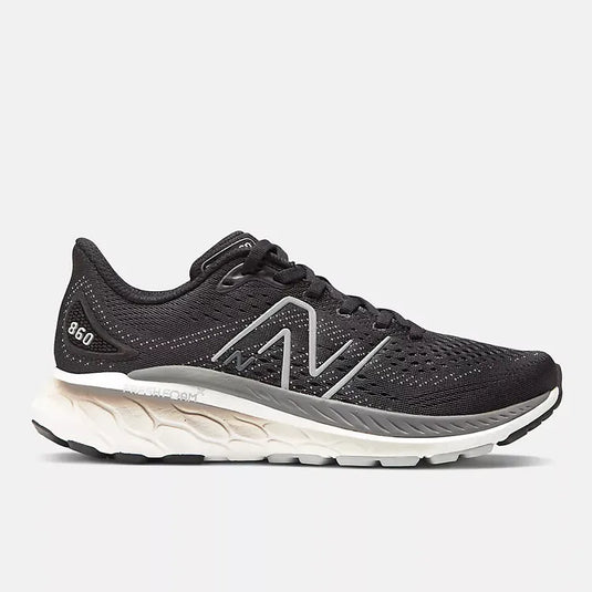 New Balance Women's Fresh Foam X 860v13 Running Shoe Black/White New Balance Women's Fresh Foam X 860v13 Running Shoe Black/White