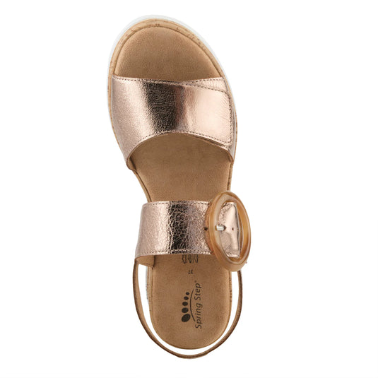 SPRING STEP WOMEN'S ABARAH SANDALS - Bronze SPRING STEP WOMEN'S ABARAH SANDALS - Bronze