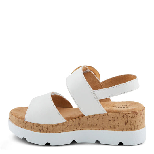SPRING STEP WOMEN'S ABARAH SANDALS - White SPRING STEP WOMEN'S ABARAH SANDALS - White