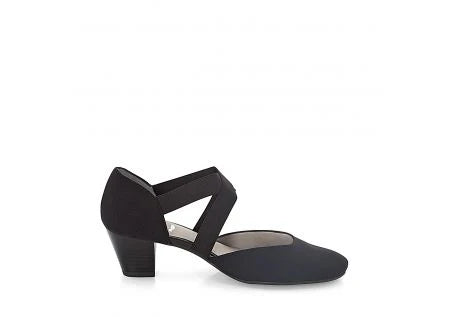 Ara Women's Tiffanie | Toulouse Pump Black Fabric
