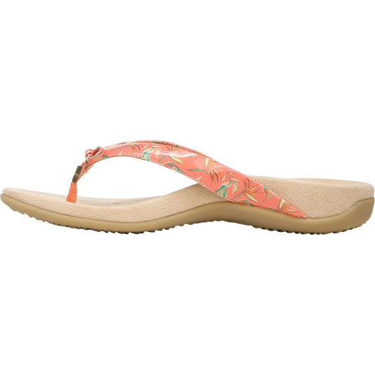 Vionic Women's Bella Toe Post Sandals PapayaTropical