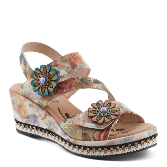 Spring Step L'ARTISTE BLISSFUL SANDALS Beige Multi Spring Step L'ARTISTE BLISSFUL SANDALS Beige Multi