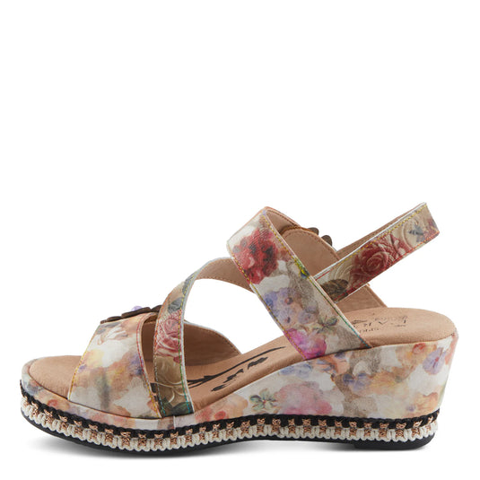Spring Step L'ARTISTE BLISSFUL SANDALS Beige Multi Spring Step L'ARTISTE BLISSFUL SANDALS Beige Multi