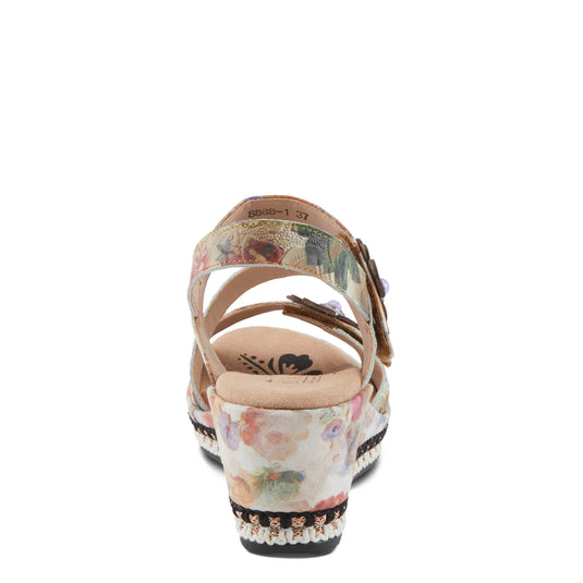 Spring Step L'ARTISTE BLISSFUL SANDALS Beige Multi Spring Step L'ARTISTE BLISSFUL SANDALS Beige Multi