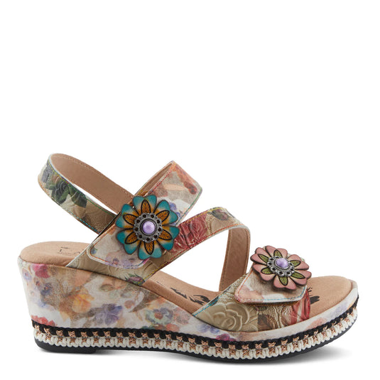 Spring Step L'ARTISTE BLISSFUL SANDALS Beige Multi Spring Step L'ARTISTE BLISSFUL SANDALS Beige Multi
