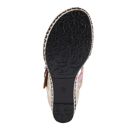 Spring Step L'ARTISTE BLISSFUL SANDALS Beige Multi