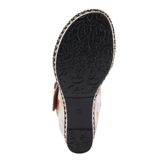 Spring Step L'ARTISTE BLISSFUL SANDALS Ice Multi